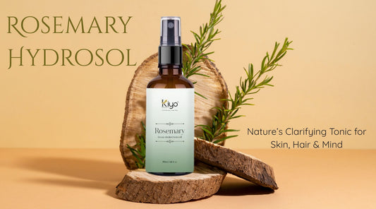 Rosemary Hydrosol: Nature’s Clarifying Tonic for Skin, Hair & Mind-Kiyo Beauty India