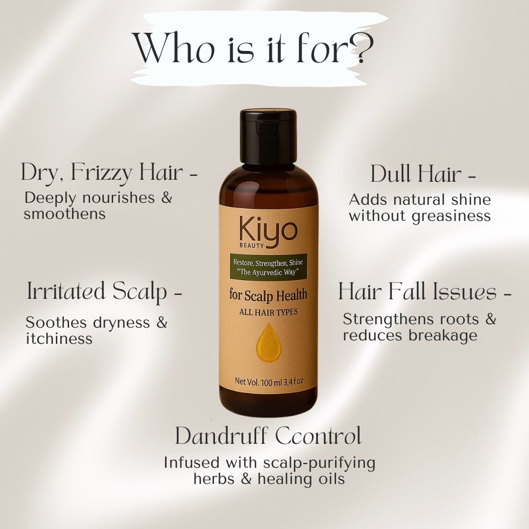 Kiyo BEAUTY Ayurvedic Hair Oil-Hair Oil-Kiyo Beauty India-100ml-Kiyo Beauty India