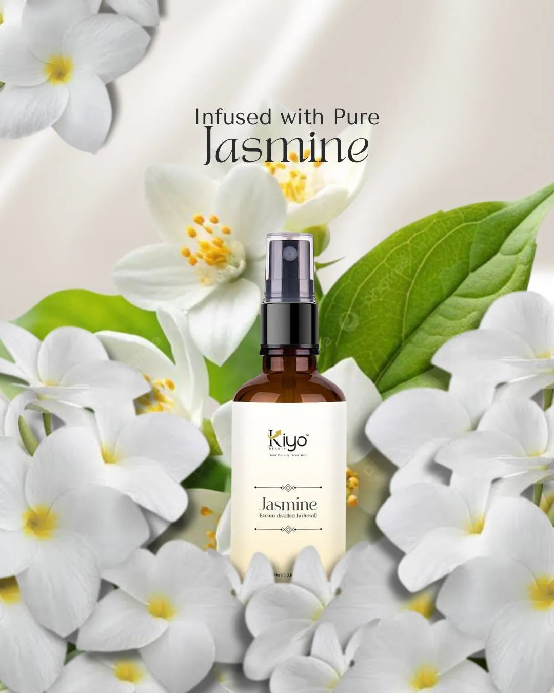 Kiyo BEAUTY Jasmine Hydrosol-Hydrosol-Kiyo Beauty India-Kiyo Beauty India