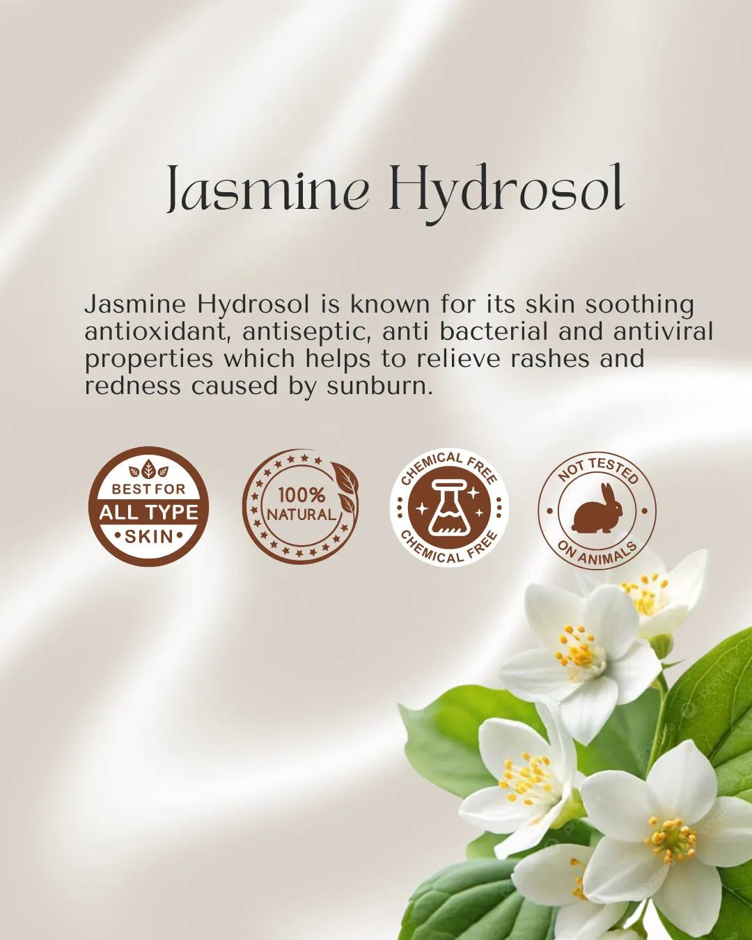 Kiyo BEAUTY Jasmine Hydrosol-Hydrosol-Kiyo Beauty India-Kiyo Beauty India