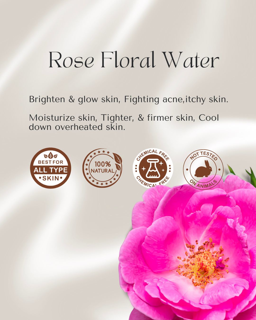 Kiyo BEAUTY Rose Hydrosol-Hydrosol-Kiyo Beauty India-Kiyo Beauty India