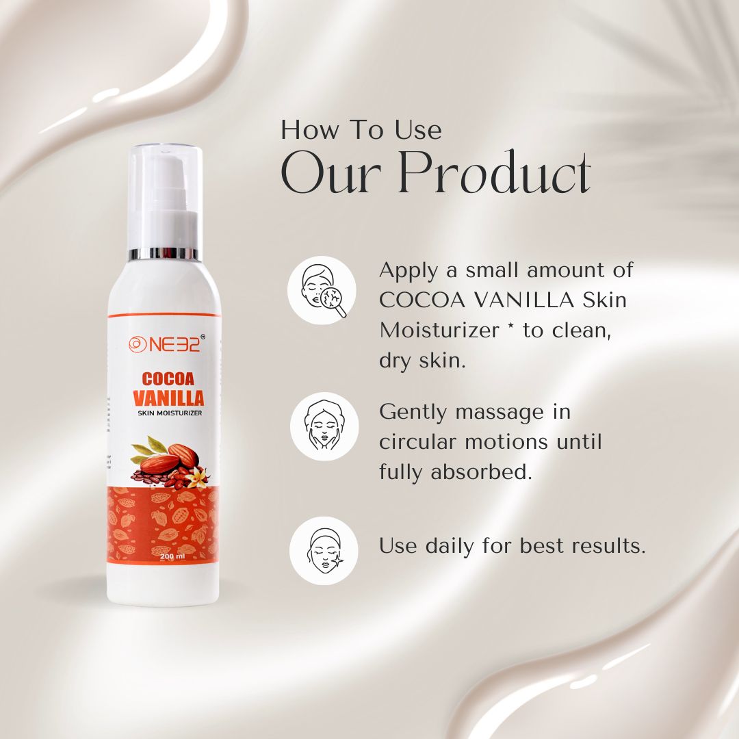NE32 Cocoa Vanilla moisturizer-Skin Care-NE32-Kiyo Beauty India