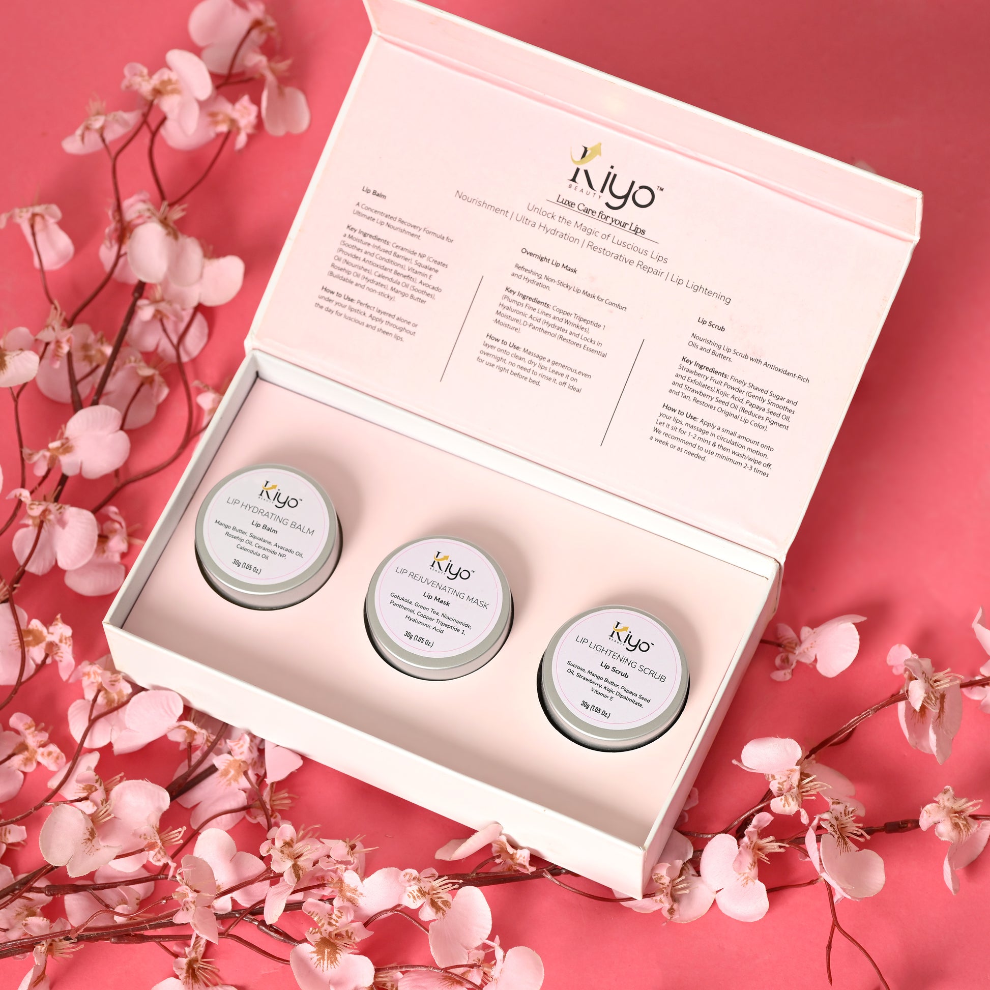 Kiyo BEAUTY Lip Care Kit-Lip Care-Kiyo Beauty India-Kiyo Beauty India