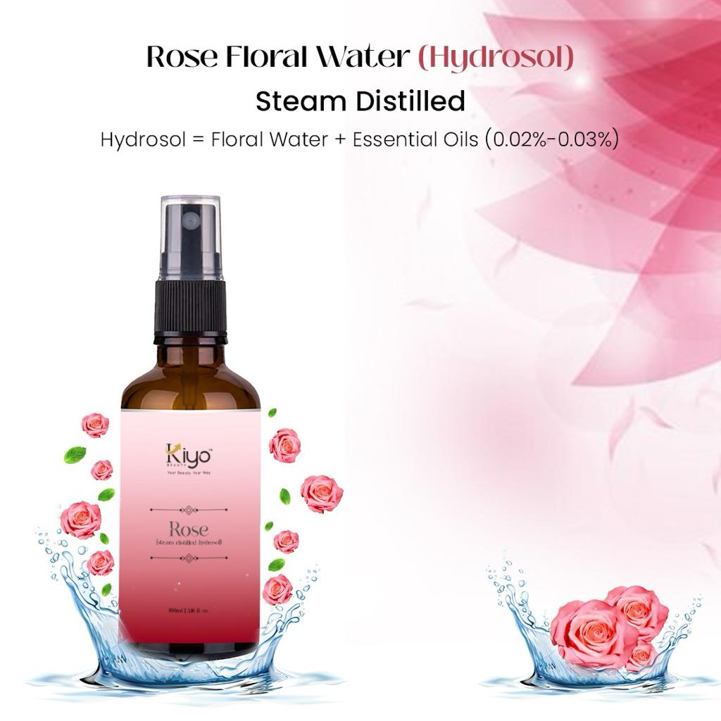 Kiyo BEAUTY Rose Hydrosol-Hydrosol-Kiyo Beauty India-Kiyo Beauty India