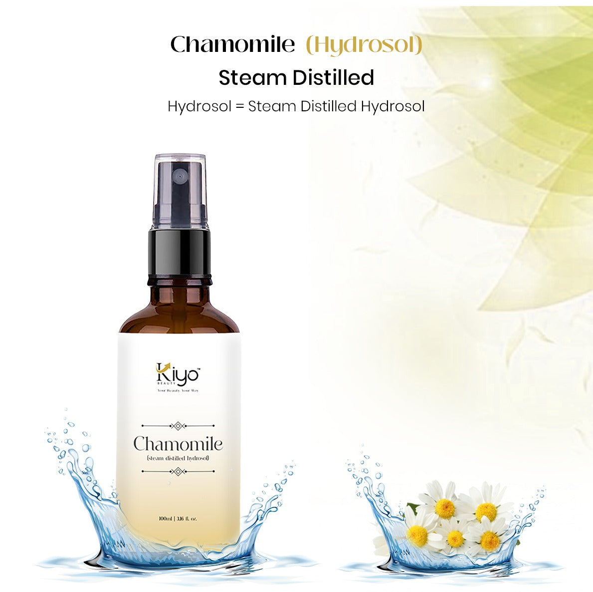 CHAMOMILE HYDROSOL 100ml-Kiyo Beauty India