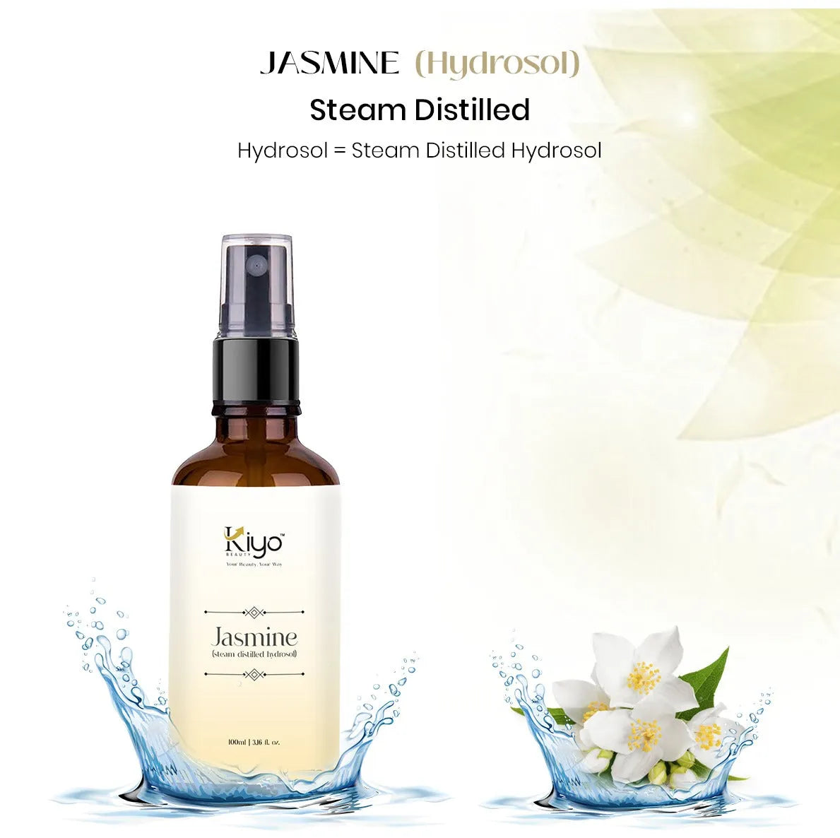 Kiyo BEAUTY Jasmine Hydrosol-Hydrosol-Kiyo Beauty India-Kiyo Beauty India