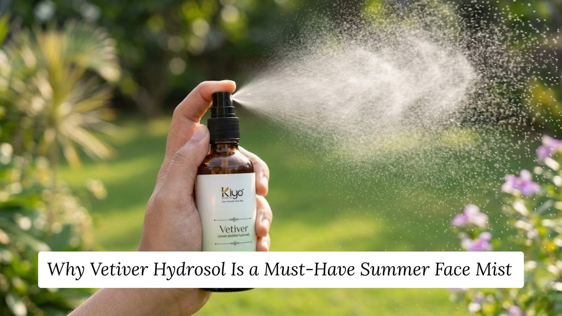 Why Vetiver Hydrosol Is a Must-Have Summer Face Mist