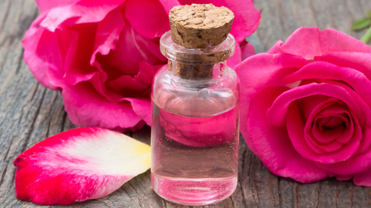 Applying pure rose water on your face daily at night gently hydrates, calms redness, balances skin, and helps improve overall softness and glow with regular use.
