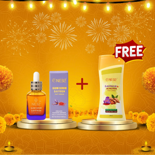 NE32 Glow Serum saffron face serum