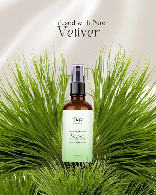 Kiyo BEAUTY Vetiver Hydrosol-Hydrosol-Kiyo Beauty India-Kiyo Beauty India