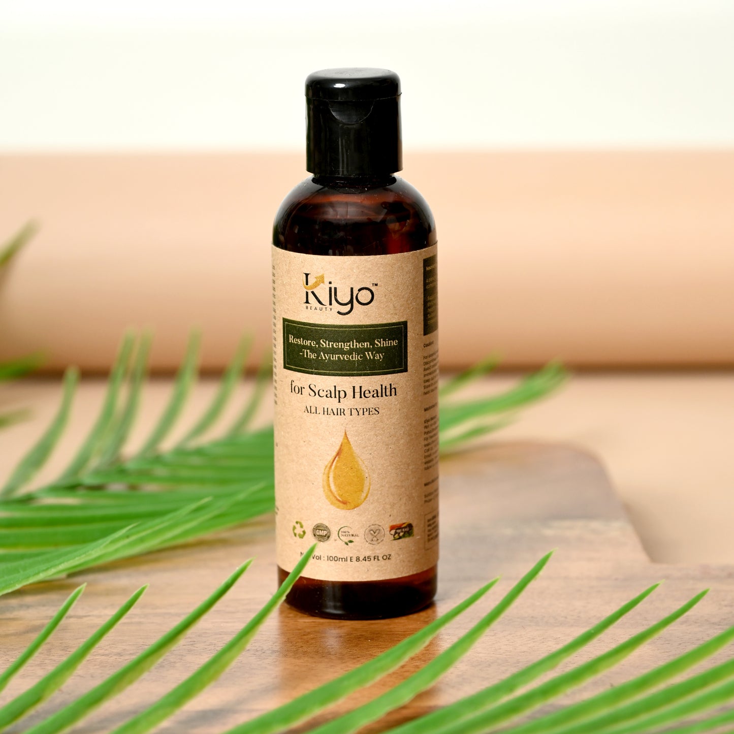 Kiyo BEAUTY Natural Hair Oil-Kiyo Beauty India