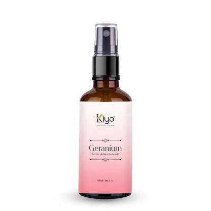 Kiyo BEAUTY Geranium Hydrosol-Hydrosol-Kiyo Beauty India-Kiyo Beauty India