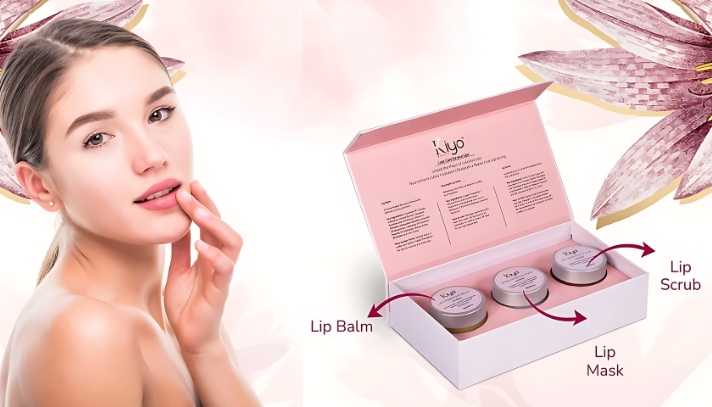 Hydrated Lips with Kiyo Beauty Lip Care Kit